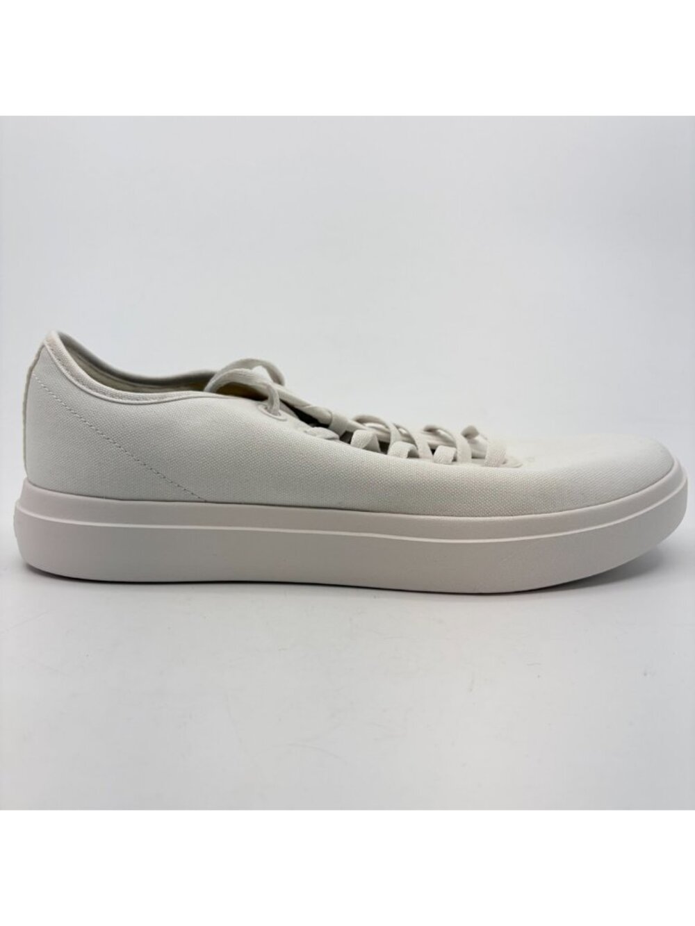 Allbirds Canvas Piper 2 Mens Size 12 White Athletic Running Shoes Sneakers
